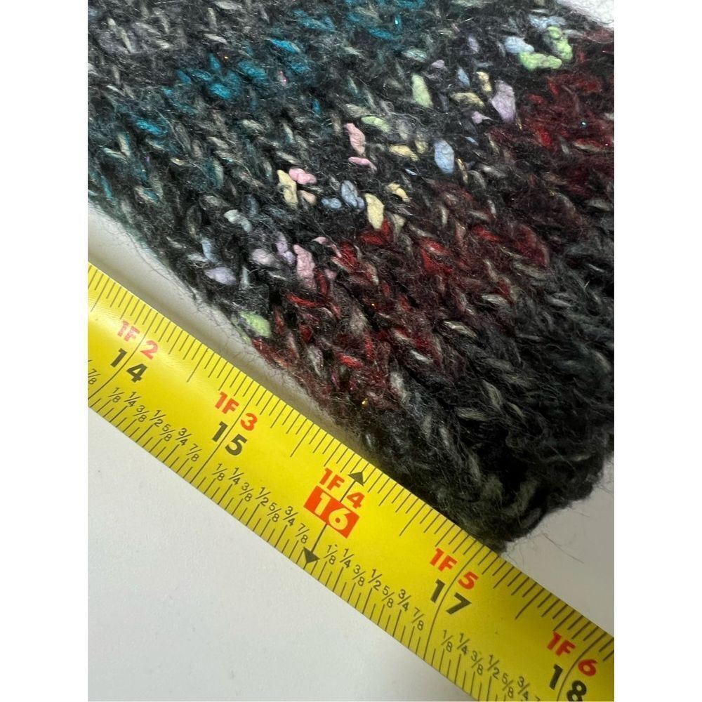 XXI Knit Cable Multicolor one Button Cardigan Size S - Picture 12 of 13